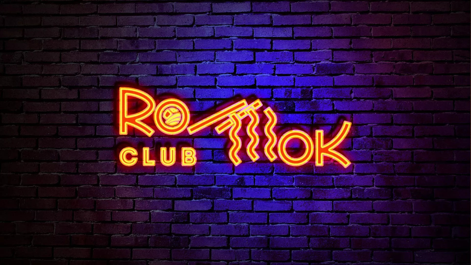 Разработка интерьерной вывески суши-бара «Roll Wok Club» в Хвалынске
